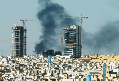 ירי טילים איראניים על סעודיה, ערב הסעודית (צילום: רויטרס)