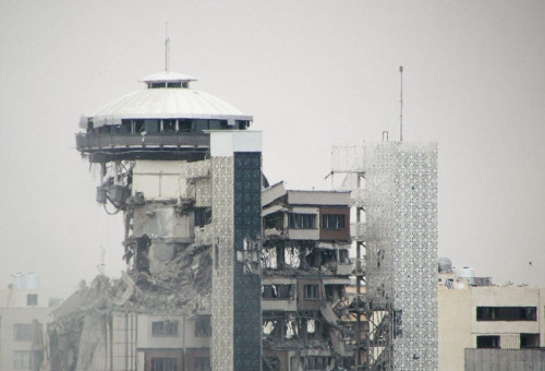 הרס באיראן לאחר תקיפת חיל האוויר (צילום: ללא קרדיט)