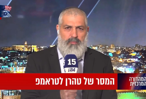 צבי יחזקאלי (צילום: צילום מסך i24News)