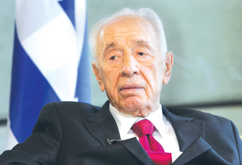 שמעון פרס (צילום: יעקב נחומי, פלאש 90)
