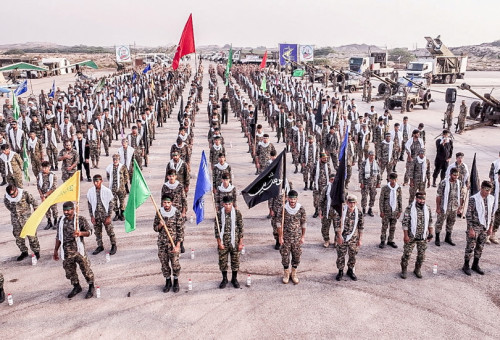 חיל הים של משמרות המהפכה בשנת 2023 (צילום: רויטרס)