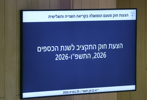 הצבעה על התקציב בכנסת (צילום: דני שם טוב, דוברות הכנסת)