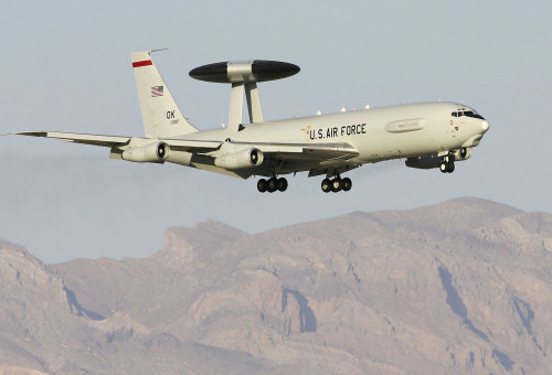 מטוס אמריקאי מסוג E-3 Sentry  (צילום: גטיאימג'ס)
