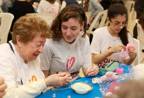 עמותת רוח טובה מקבוצת אריסון (צילום: באדיבות העמותה)