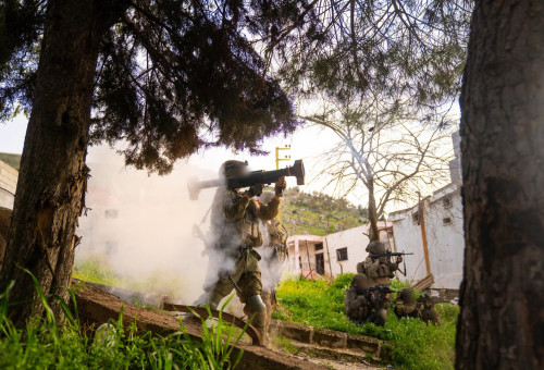 כוחות חטיבה 8 בפעילות קרקעית ממוקדת בדרום לבנון (צילום: דובר צה"ל)