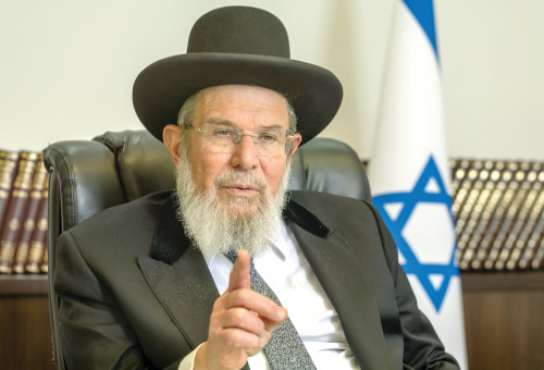 הרב קלמן מאיר בר (צילום: יוסי אלוני)