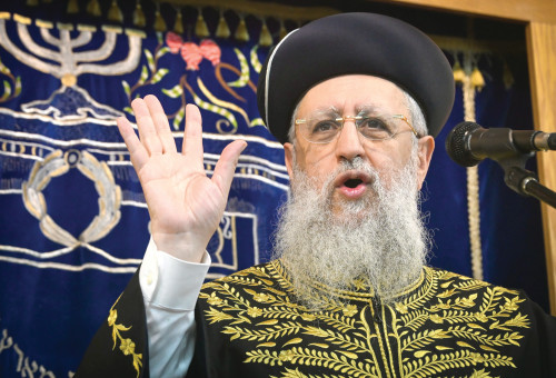 הרב דוד יוסף (צילום: מיכאל גלעדי, פלאש 90)