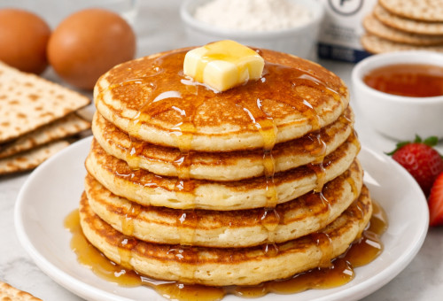 פנקייק כשר לפסח (צילום: AI)