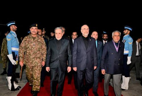 המשלחת האיראנית לפקיסטן (צילום: רויטרס)
