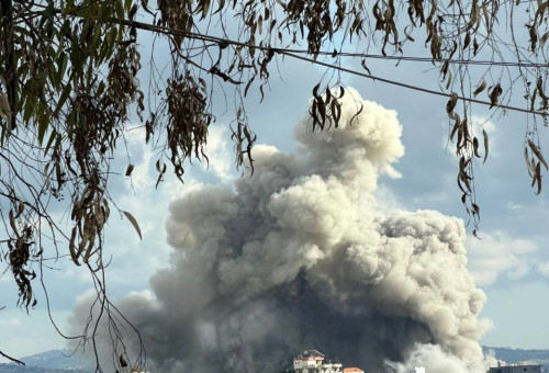 תקיפות בנבטיה (צילום: רשתות ערביות, שימוש לפי סעיף 27 א')