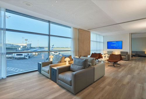 טרקלין הטופ פלטינום של אל על (צילום: דוברות אל על)