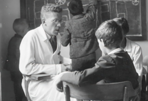 הנס אספרגר. שיתף פעולה עם הרייך השלישי (צילום: אוניברסיטת וינה)