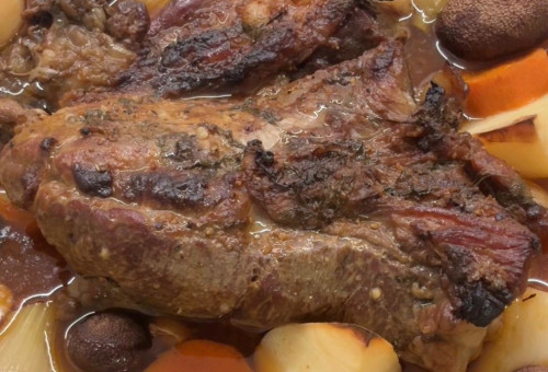 אסאדו נימוח בתנור (צילום: אסתר שכטמן)