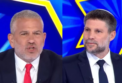 בצלאל סמוטריץ', ינון מגל בתוכנית הפטריוטים (צילום: צילום מסך ערוץ 14)