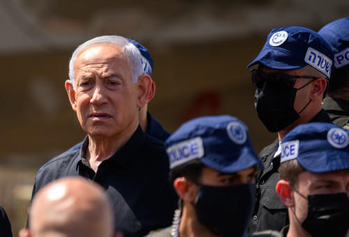 בנימין נתניהו (צילום: Alexi Rosenfeld/Getty Images)