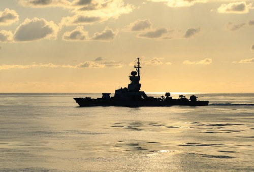 שייטת ספינות הטילים של חיל הים (צילום: דובר צה"ל)