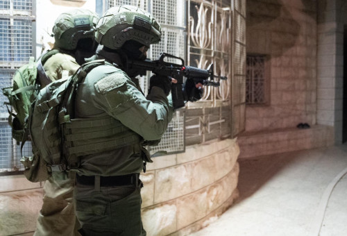 פעילות כוחות צה"ל באוגדת יהודה ושומרון (צילום: דובר צה"ל)