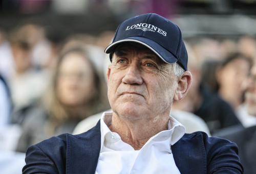 בני גנץ (צילום: צפריר אביוב, פלאש 90)