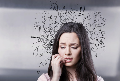 אישה עם הפרעת קשב וריכוז, אילוסטרציה (צילום: שאטרסטוק)