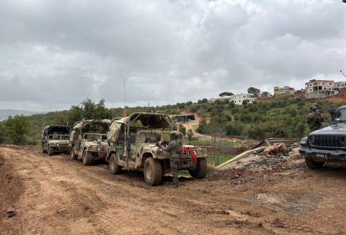 כוחות אוגדה 162 בלבנון (צילום: אבי אשכנזי)