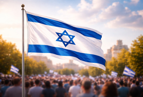 דגל ישראל (צילום: AI)