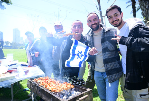 חגיגות יום העצמאות 2026 בגני יהושע (צילום: אבשלום ששוני)
