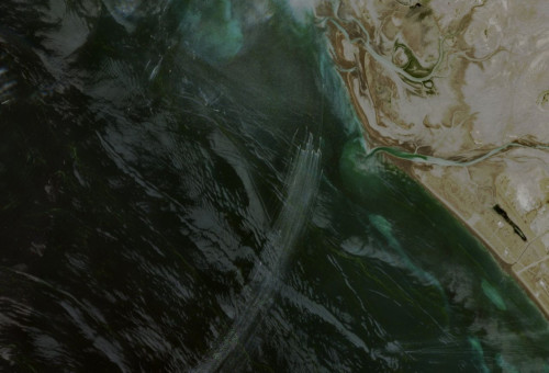 מצר הורמוז  (צילום: צילומי לווין)