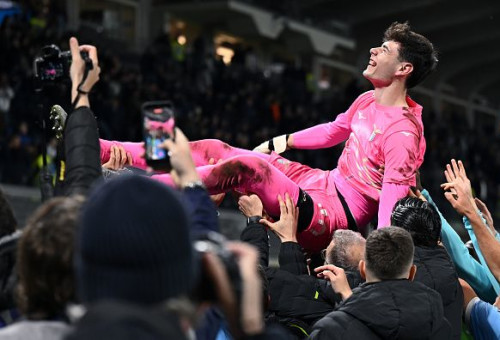 אדוארדו מוטה שוער לאציו (צילום: Image Photo Agency)