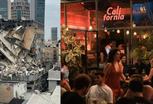 בר "הקליפורניה" בתל אביב (צילום: רשתות חברתיות, שימוש לפי סעיף 27 א')