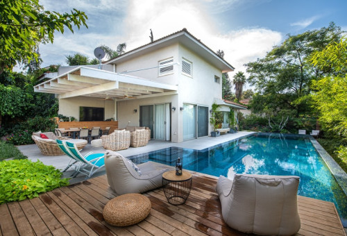 תכנון בריכה פלגים, תכנון גן-גלים גנים (צילום: בן רוטשטיין)