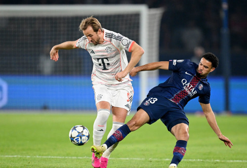 הארי קיין, באיירן מינכן לצד ווארן זאיר-אמרי, פריז סן ז'רמן (צילום: GettyImages)