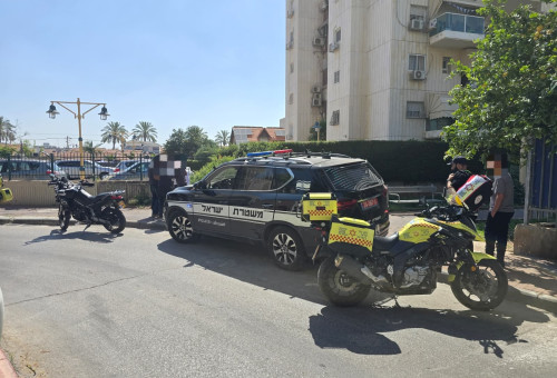 מזירת האירוע ברמלה (צילום: תיעוד מבצעי מד"א)