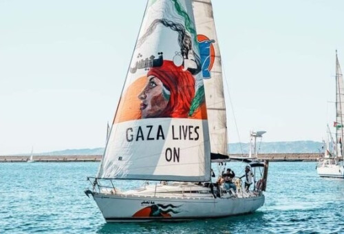 המשט בדרך לעזה (צילום: שימוש לפי סעיף 27א')