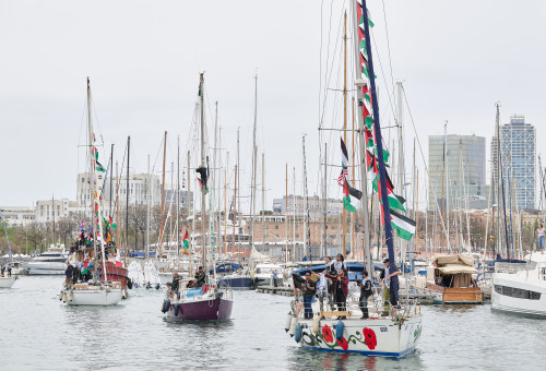 המשט לעזה (צילום: גטיאימג'ס)