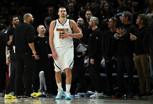 שחקן דנבר נאגטס, ניקולה יוקיץ' (צילום: GettyImages, Stephen Maturen)
