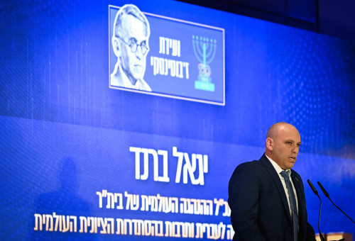יגאל ברנד, מנכ"ל ההנהגה העולמית של תנועת בית"ר ומנכ"ל המועצה הציונית בישראל (צילום: אריה לייב אברמס)