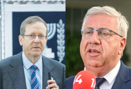 יעקב ברדוגו, יצחק הרצוג (צילום: יונתן זינדל פלאש 90,אריה לייב אברמס פלאש 90)
