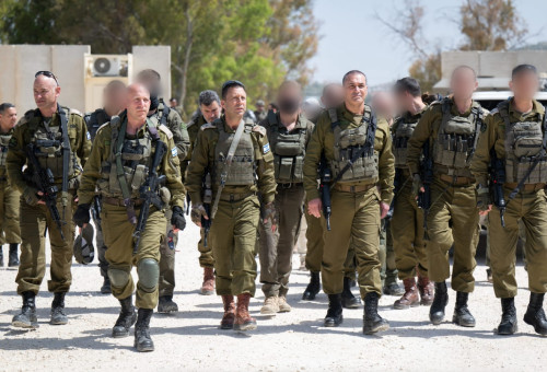 הרמטכ"ל אייל זמיר בסיור והערכת מצב בצפון השומרון (צילום: דובר צה"ל)
