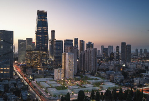 SQUARE TLV של חברת קטה גרופ (צילום: 3DVISION)