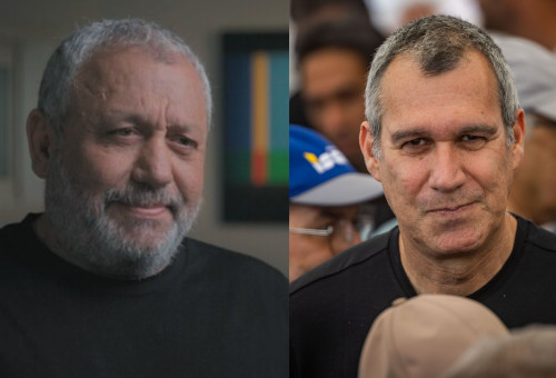 בן שני, גדי איזנקוט (צילום: חיים גולדברג פלאש 90, ערוץ 12)
