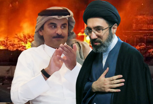 מוג'תבא חמינאי, תמים בן חמד אאל ת'אני (צילום: רויטרס,רשתות ערביות)