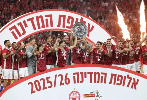 הפועל באר שבע חוגגת אליפות (צילום: דני מרון)