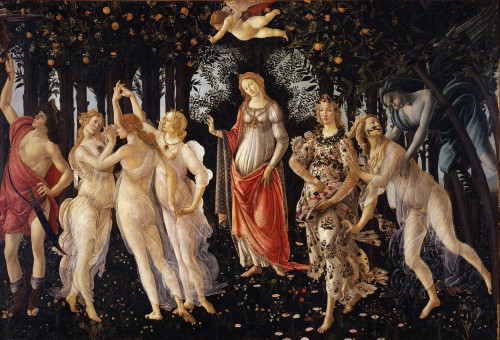 סנדרו בוטיצ'לי, "פרימוורה" (צילום: Wikimedia Commons, Public Domain)