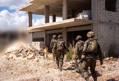 גבעתי בדרום לבנון (צילום: דובר צה"ל)