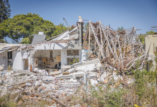כפר עזה (צילום: חיים גולדברג, פלאש 90)