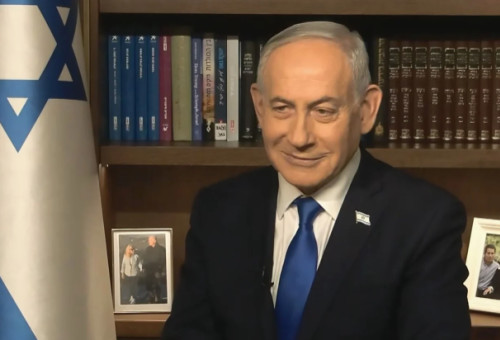 בנימין נתניהו בראיון ל-CNBC  (צילום: צילום מסך: CNBC)