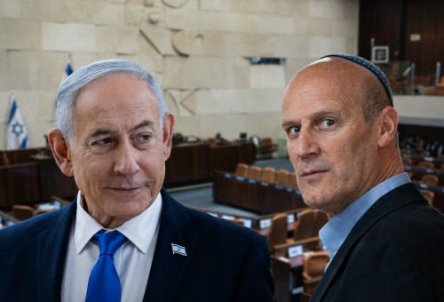 מיכאל ראבילו, בנימין נתניהו (צילום: פלאש 90)