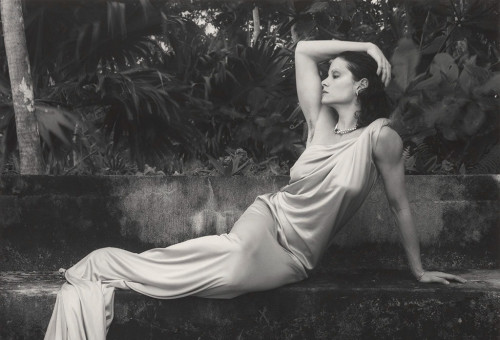 רוברט מייפלת'ורפ, Lisa Lyon, 1982, הדפסת כסף-ג'לטין (צילום: Robert Mapplethorpe Foundation / The J. Paul Getty Museum)