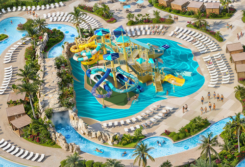 פארק המים GREAT TIDES באי של נורוויג'ן קרוז ליין (צילום: יח"צ)