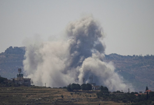 תקיפה בלבנון (צילום: REUTERS/Stringer)